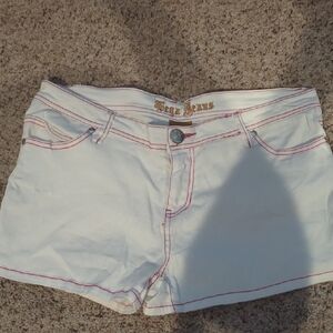 Women's White Shorts